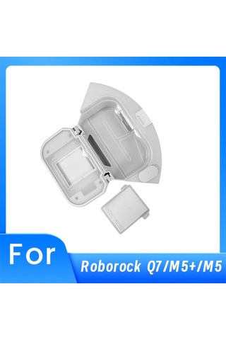 Gildedwill Roborock Q7/m5+/m5 2'si 1 Arada Su Deposu Ve Toz Kutusu Kombinasyonu Hepa Filtreli Robot Süpürge Yedek Parçaları