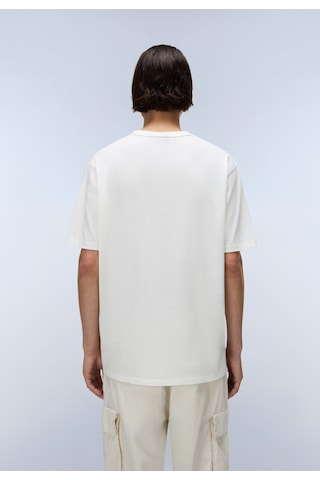 Napapijri S-badge Ss 1 Erkek T-shirt-31960 Beyaz
