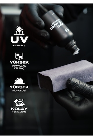 Nasiol PPFGuard Araç Boya Koruma Filmi/PPF için Nano Seramik Kaplama PPF Koruma 1.5 Yıl Dayanım 50 ML
