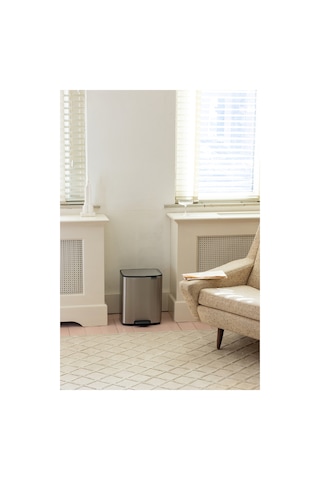 Brb-bra 238048-8710755238048-001-01-bo Matt Steel Fpp Pedallı Çöp Kutusu 12l Inox