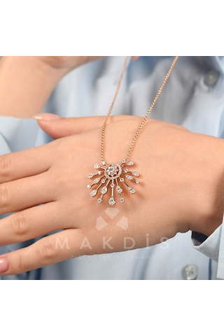 1.00 Karat Tasarım Pırlanta Kolye 45378496