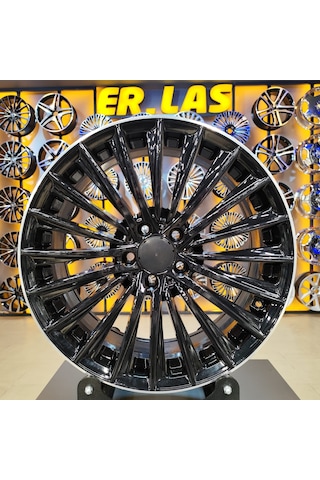 2 Adet Km-d989 9,5 19 5 112 Et48 66,6 Black/ld Jant Takım
