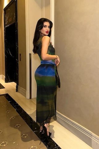 Kadın Multi Desenli Lycra Uzun Kollu Bisiklet Yaka Takım Çok Renkli