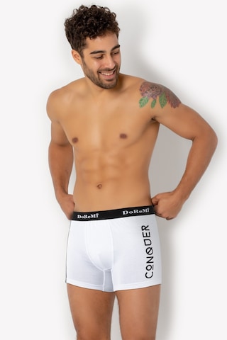 Doremi Erkek Boxer Beyaz