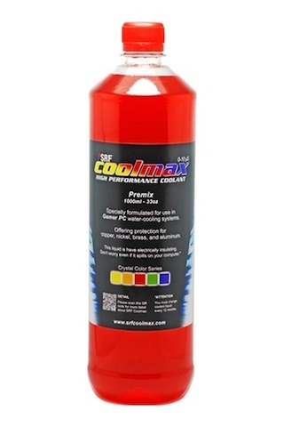 Srf Coolmax Bilgisayar Soğutma Sıvısı 1000ML Kristal Kırmızı