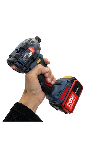 Stechend SX32-2x4.0 Çift Akülü 20 V 4 Ah Kömürsüz Darbeli Vidalama