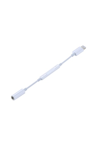Ally Mh020 Apple iPhone Uyumlu 14-13-12-11 Lighting 3.5mm Kulaklık Jakı Adaptörü- 5775 Beyaz