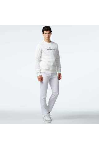 Peak Performance Original Crew Erkek Beyaz Günlük Sweatshirt - G79593020 Beyaz