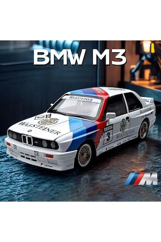 Scowetto 1988 Bmw 3 Serıes M3 White E30 Bmw M3 Warsteıner Diecast Araba Bmw E30 Model Koleksiyonluk Araba