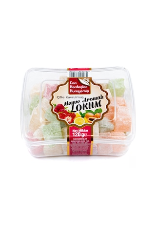 Çifte Kavrulmuş Meyveli Lokum 120 Gr