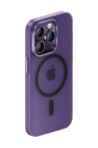 Benks Apple Uyumlu iPhone 14 Pro Kılıf Sararmayan Wireless Şarj Destekli Benks Yeni Seri Magnetik Haze Kapak BENKS-TA83752