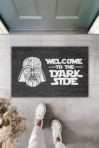 Dormot 1dekoratif Dijital Baskı -star Wars Karşılama Paspas - Iç Ve Dış Mekan Paspas Siyah