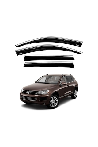 Volkswagen Touareg Krom Çıtalı Cam Rüzgarlığı 2011-