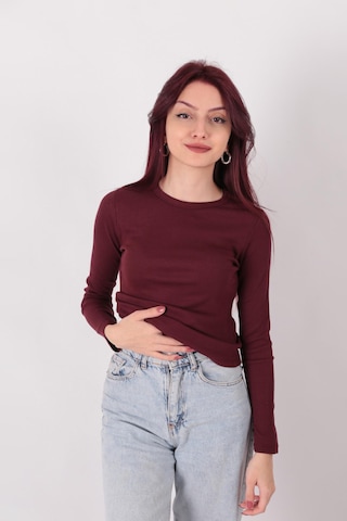 Busem W0010820 Kadın Bluz Bordo