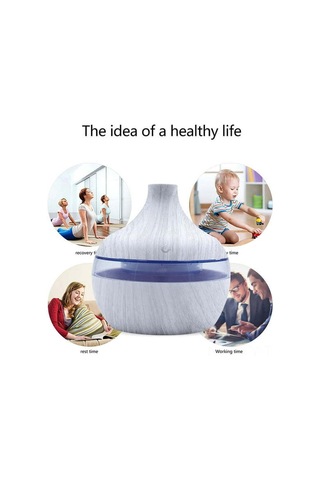 Teltree Led Işıklı Taşınabilir Aroma Yağı Dağıtıcı - Nemlendirici, 7 Renk Gece Lambası, 300ml, Usb, Ev/ofis/seyahat