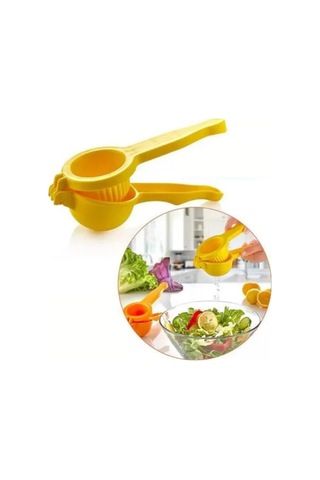 Plastik Pratik Narenciye Limon Portakal Meyve Sıkacağı Büyük Boy Mutfak Aparatı Diğer