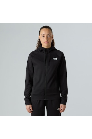 The North Face W Reaxıon 2.0 Hooded Full Zıp Jacket Kadın Tişört Nf0a8dwbks71 Siyah