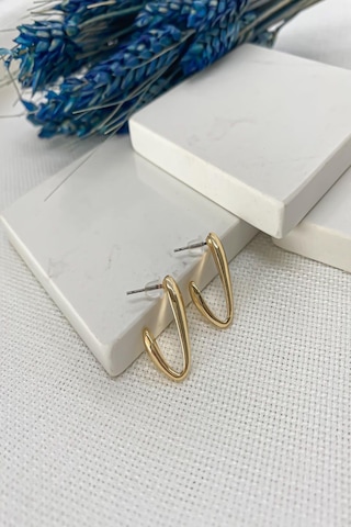 Demokan Kadın Küpe Özel Kaplama Özel Seri Küpe 001