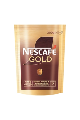 Nescafe Gold Kahve Poşet 200 Gr Çözünebilir