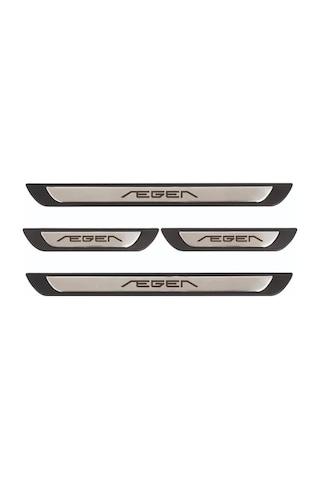 Fiat Egea 2021+ Old Krom Kapı Eşiği 4 Parça Paslanmaz Çelik