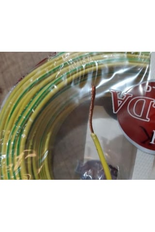 100 METRE 4 MM CCA NYAF ELEKTRİK KABLOSU - SARI