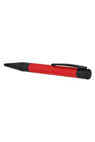 S.T Dupont D-Initial Mat Siyah-Kırmızı Tükenmez Kalem 265116