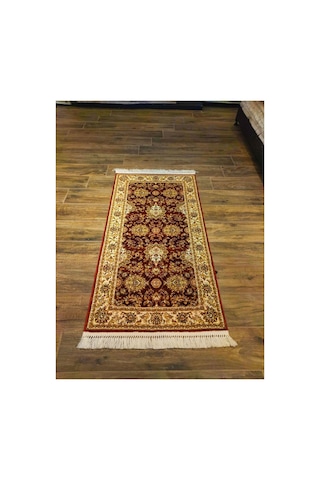 Strada 8182a Krem-bordo Halı Çok Renkli