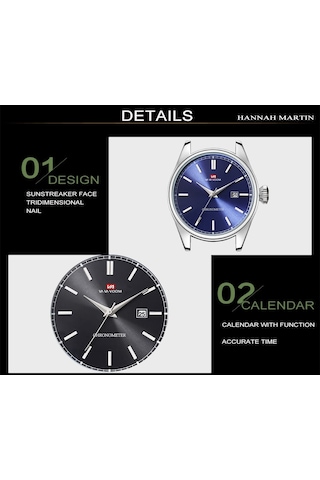 Va Va Voom VA2093 Erkek Saati Siyah Kordonlu