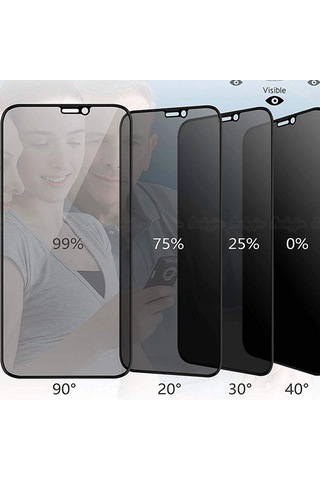 Samsung Uyumlu Galaxy S10 Privacy Gizlilik Filtreli Hayalet Cam