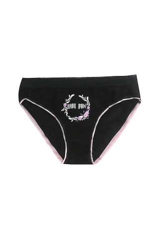 Alfa Aksesuar 03 Berrak Kadın Bikini 11293 Siyah - Pembe