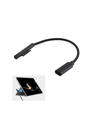 Ebitda Microsoft Surface Pro 6/5 Usb-c Şarj Adaptörü, Hafif, Taşıma Kolay