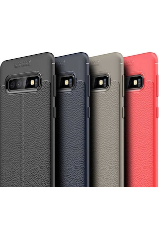 Galaxy S10e Kılıf Zore Niss Silikon Kapak Lacivert