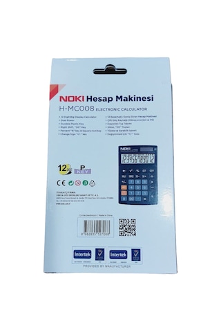 Masaüstü Hesap Makinesi 11x17 Cm 12 Basamaklı Orta Boy Güneş Enerjili 2 Yıl Garantili Siyah Çok Renkli