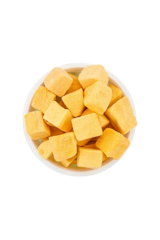 Dokuru Mango Kuru Meyve Cipsi - Dondurularak Kurutulmuş Freeze Dried Çıtır Mango 15 G