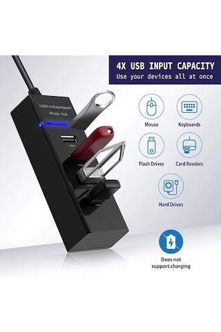 Auris Hb10 4in1 Usb 3.0 Çoklayıcı Hub 30cm