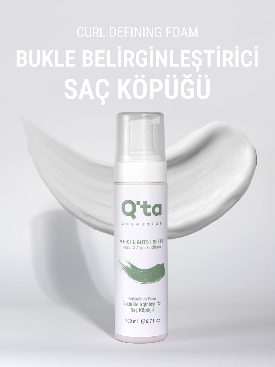 Bukle Belirginleştirici Saç Köpüğü 200 ml