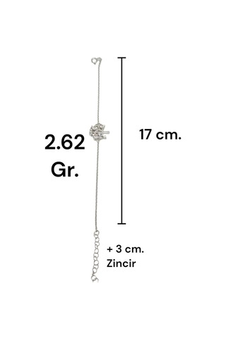 925 Ayar Gümüş Yaşam Ağacı Figürlü Taşlı Bileklik Zarif Ve Anlamlı Tasarım Gümüş