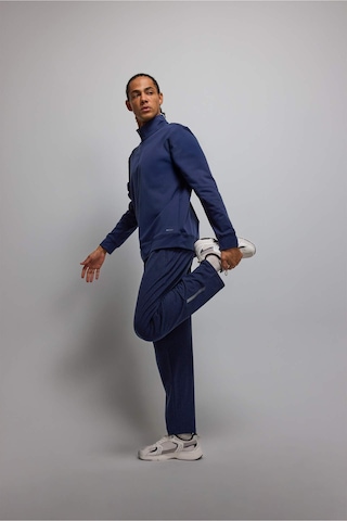 Defacto Standart Fit Sporcu Sweatshirt, F7591ax26spnv253 Lacivert-nv253