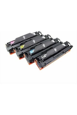Hp Uyumlu Uyumlu Cf540a / Cf541a /cf542a / Cf543a 203a M254, M280, M281 Colet Renkli Uyumlu Toner Set 4 Lü Set