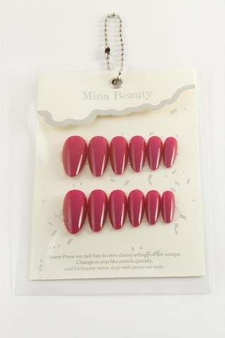 Mina - 765 - Beauty Kedi Gözü - Csmo-tex - Takma Tırnak-fuşya