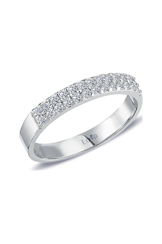 Lova 0,26 Karat Pırlanta Yarımtur Yüzük - 1010230