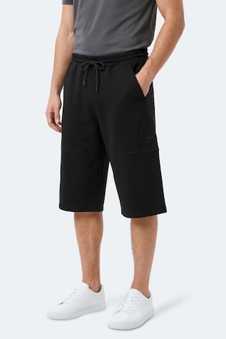 Slazenger Noctura Erkek Kapri Siyah Şort