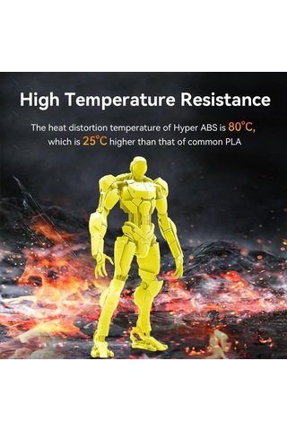 Creality Hyper Abs Sarı Filament 1.75mm 1000gr - Urhanshop Yetkili Satış