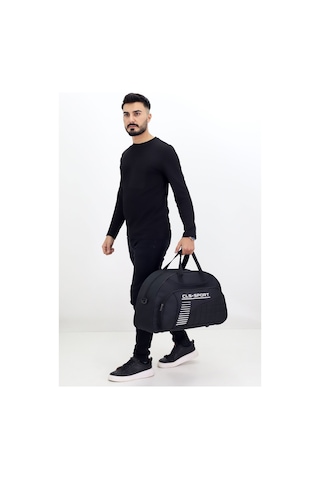 Probag Siyah Spor Ve Seyahat Ayakkabı Bölmeli, Su Geçirmez, Omuz Askılı Sprocu Çantası Siyah1