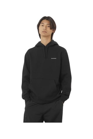 Salomon Salomon Logo Hoodıe M 27180 Siyah