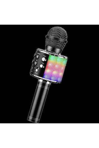Doppler Concerto Karaoke Mikrofonu Işıklı Yeni Kayıt Özellikli