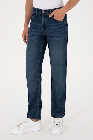 U.S. Polo Assn. Erkek Mavi Relax Jean Pantolon 50304629-DN0030