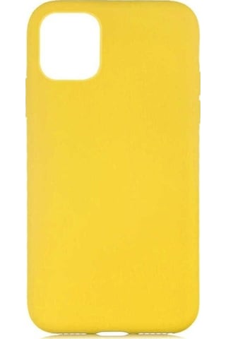 Apple Uyumlu iPhone 11 Pro Kılıf Zore Lsr Lansman Kapak Sarı