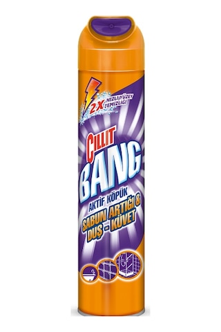 Cillit Bang Aktif Köpük Sabun Artığı Duş & Küvet Temizleyici 600 ML