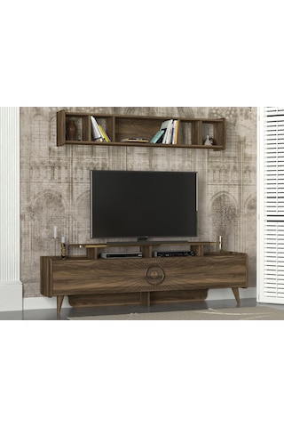 Dekorister Exclusive Sky Tv Ünitesi Ceviz